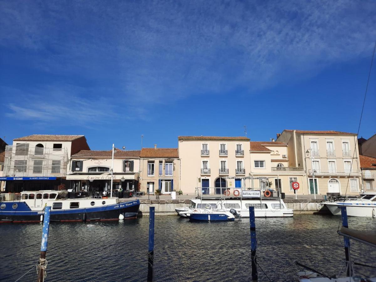 Appartement De Charme Sur Le Port De Marseillan Exterior photo